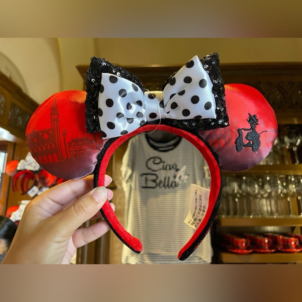 Disney - Minnie Mouse Ciao Bella Epcot Ears